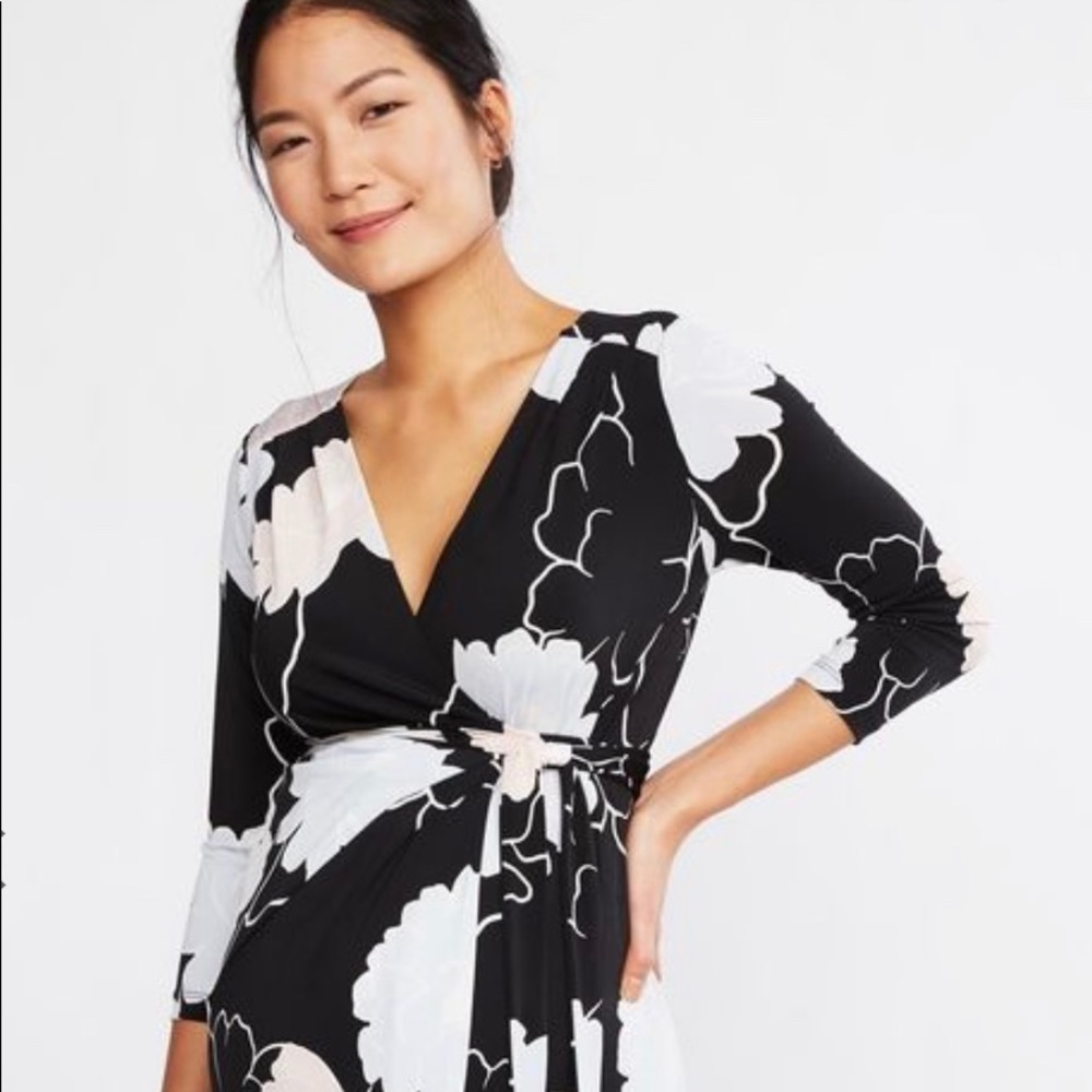Pea In The Pod Faux Wrap Dress